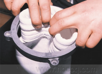 濾袋座、漲圈